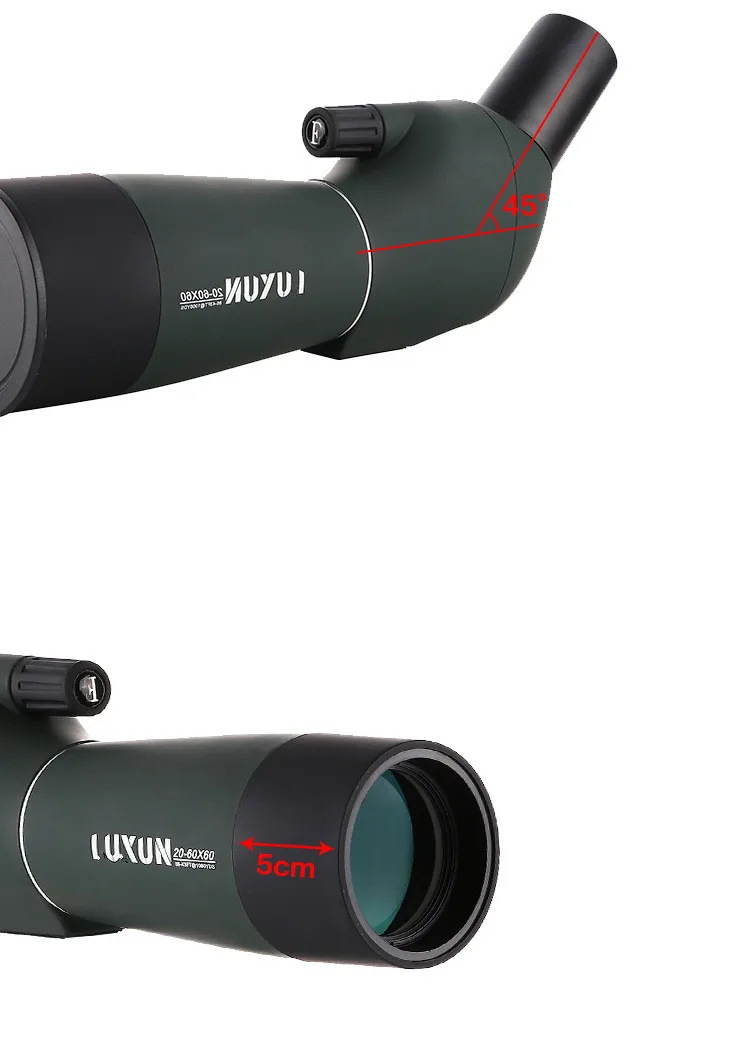 Jaxy 2060x60 High Power Wide View Long Range Distance Angle Zoom