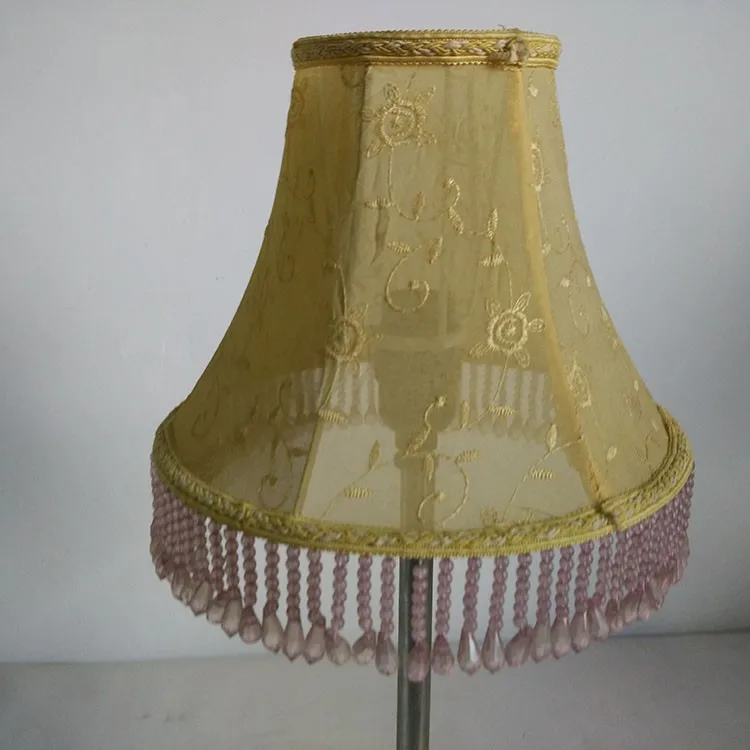 beaded fringe lamp shades