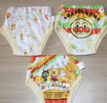 6pcs lot baby potty training pant diaper panties for infant waterproof underwear briefs XLK001