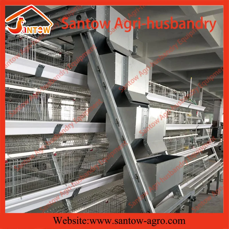 Automatic chicken cages hot galvanized poultry cage cheap price battery cage design for Uganda Nigeria Kenya Africa Philippines