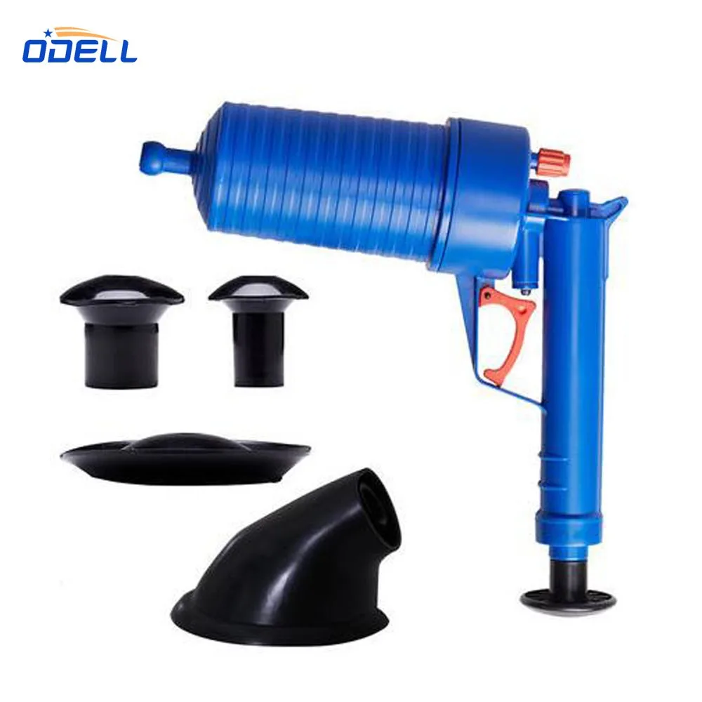 Manual Air Blaster Pipe Drain Cleaner For Toilet Kitchen And Bathroom