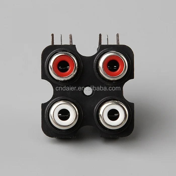 Hot Sell Rca Waterproof Connector/microphone Jack To Rca Plug/rca Av