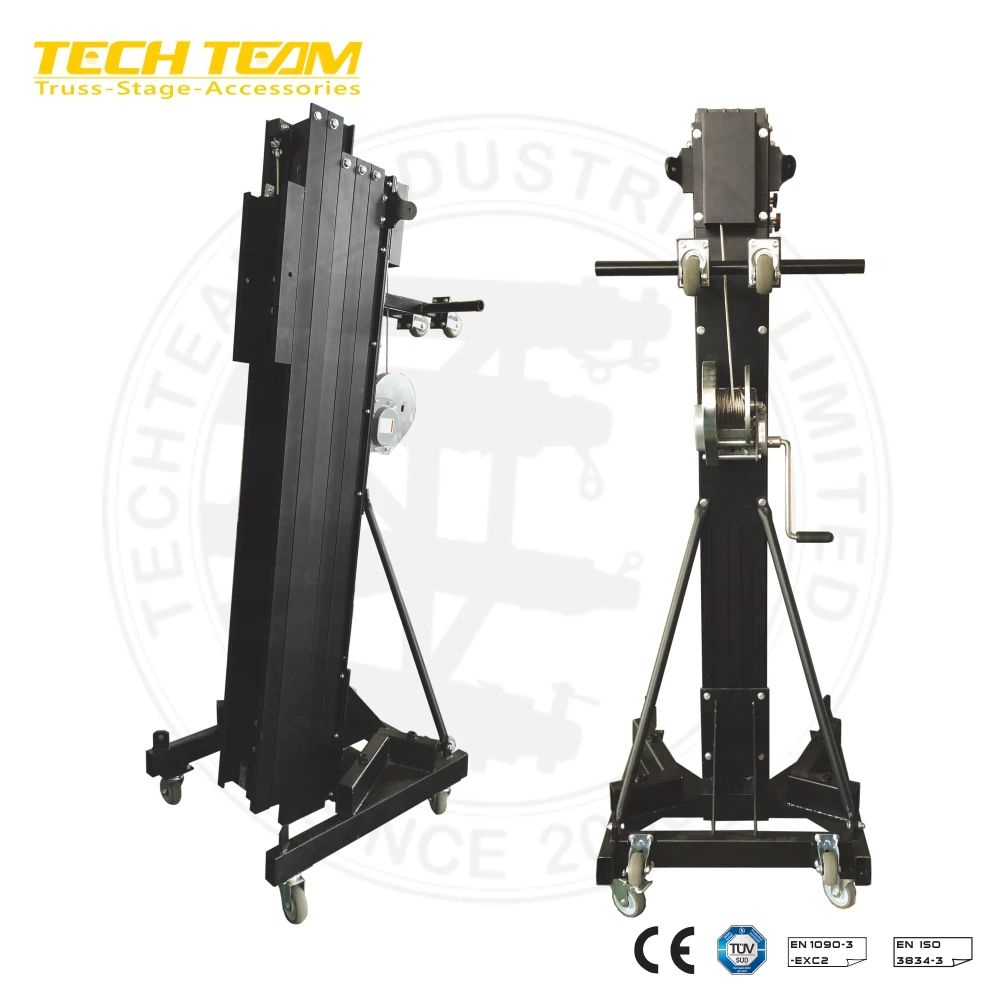 China Line Array Lifting Tower for Hanging Speakers - 8M Steel Truss ...