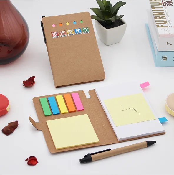 Custom Printed Memo Pad With Pen To Do List Memo+pads Sticky Notes