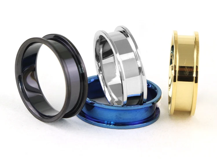 Custom Made Stainless Steel Ring Blanks For Inlay.jpg