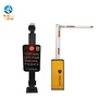 License plate recognition LPR camera system with intelligent parking management software