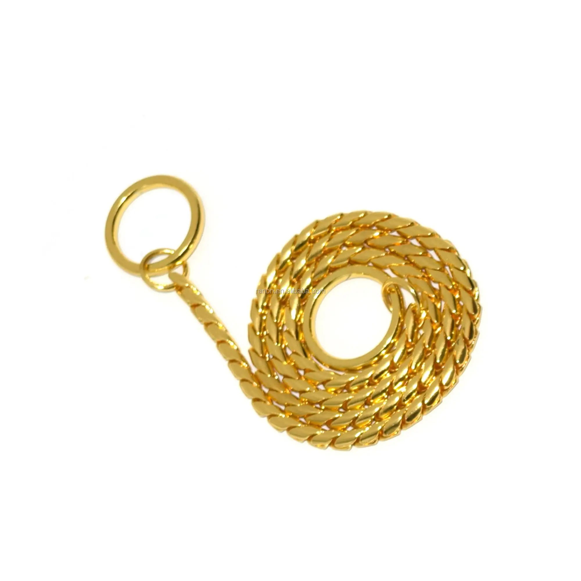 Custom Logo Dog Choke Collar Cooper Snake Chain For Dog Buy Snake