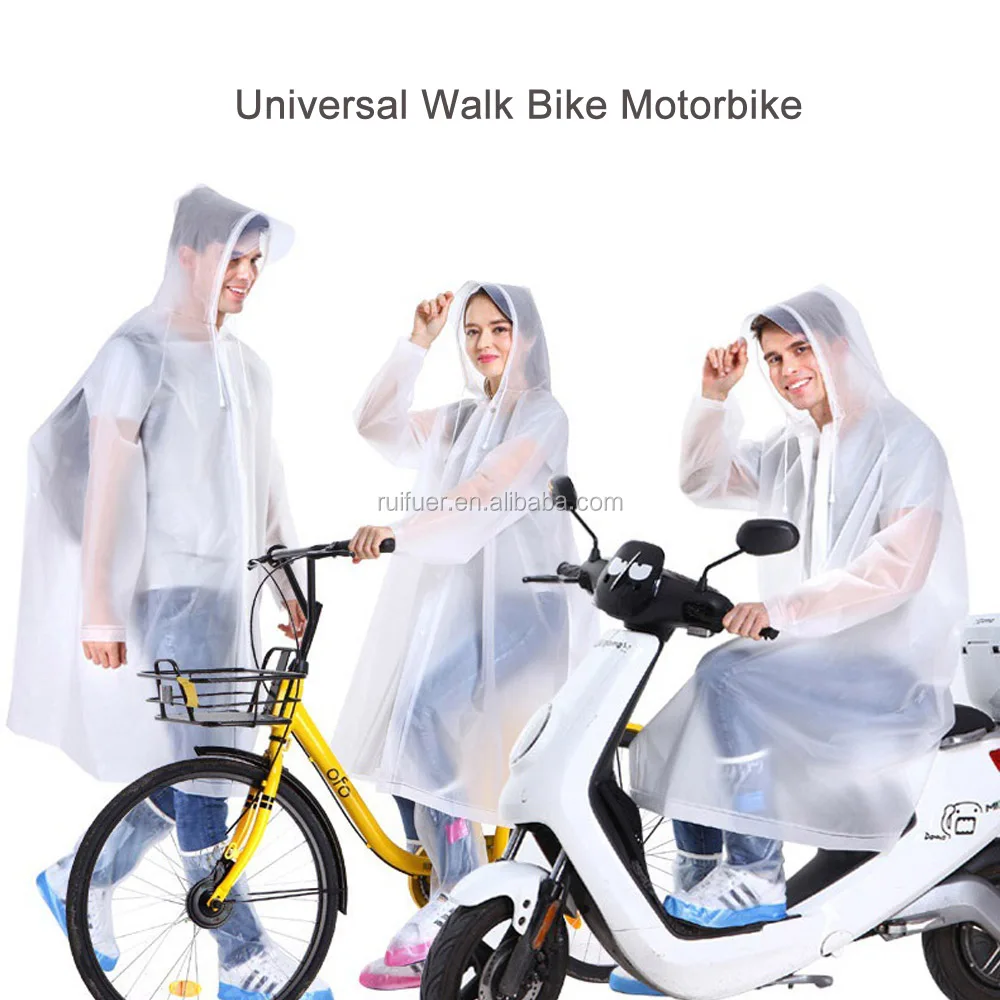 2019 New Design 3 In 1 Universal Fashion Plastic Rainwear Waterproof