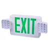 JLEC2GW UL&cUL Listed Twin Head LED Fire Exit Sign combination emergency light and exit fixture