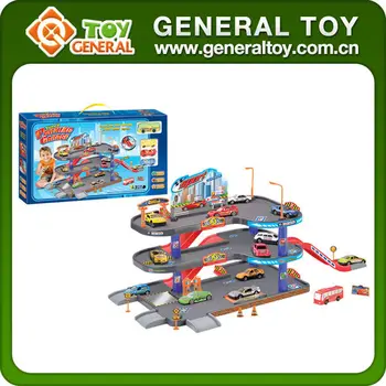 Toy Car Garage Play Set Toy Garage For Toddlers