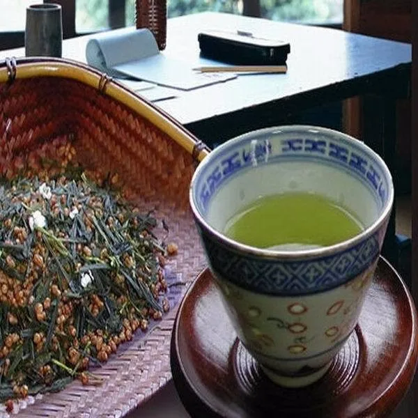 Genmaicha Organic Green Tea ( SenCha ) - 4uTea | 4uTea.com