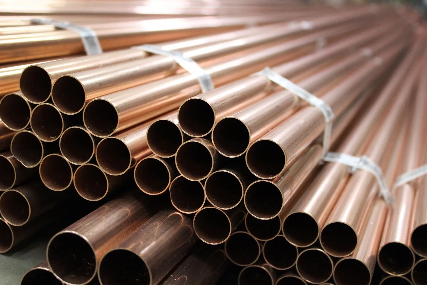 High Quality 99.9 Pure Copper Pipe / Straight Copper Tube / C1100