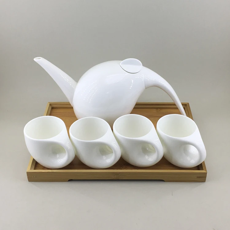 Unique Irregular Design Tea Set