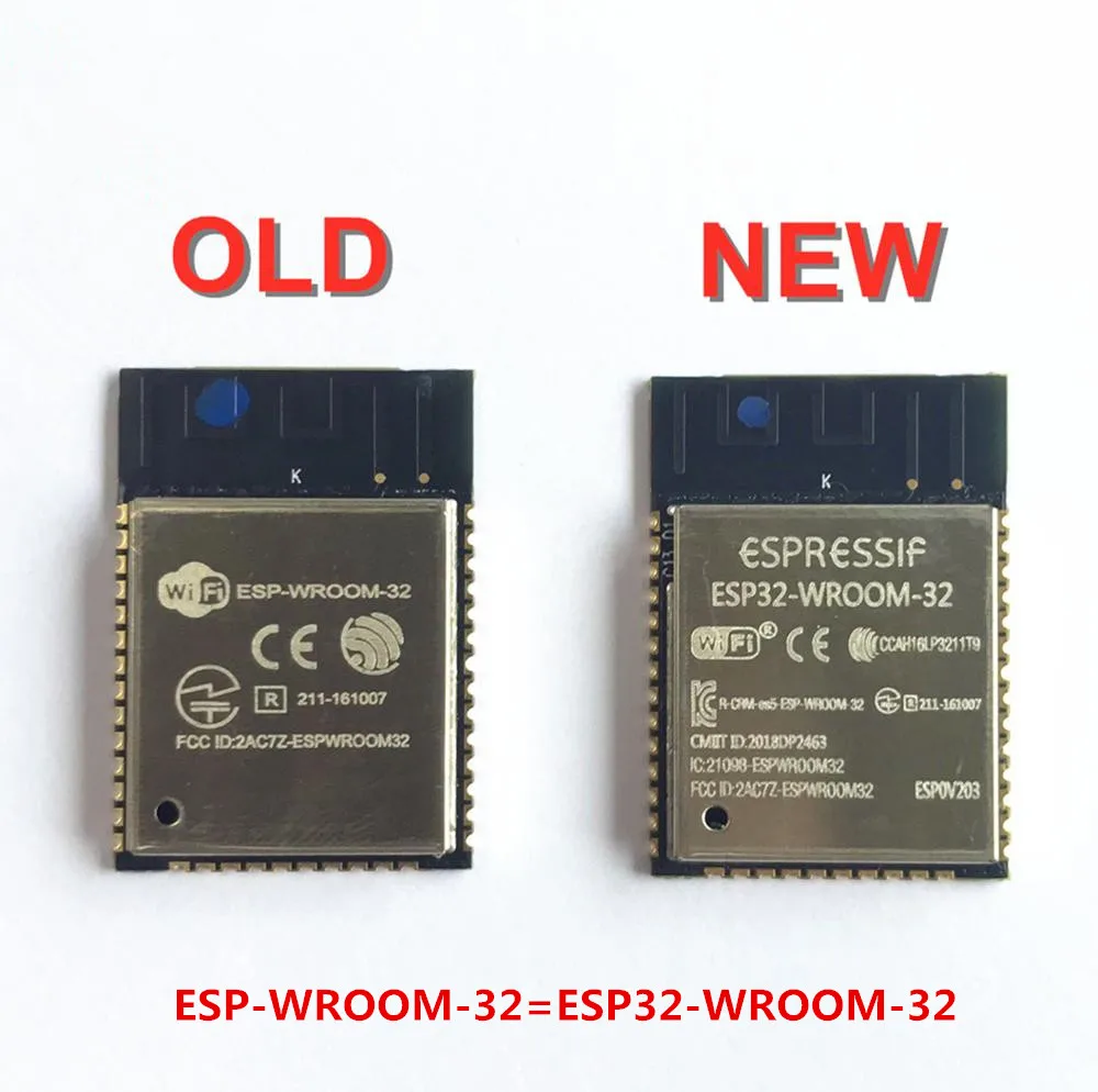 Newest ESP32 WROOM Series Module ESP32-WROOM-32 (ESP-WROOM-32) WiFi+BT –  Sunhokey Electronics Co., Ltd