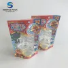 Wholesale Clear Printing Flower Sugar Wrapper Packet Zipper Design Packaging Bulk Ice Candy Sachet Plastic Bag