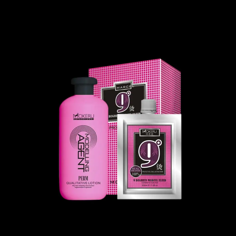 Private Label Best Curly Hair Perm Products Home Kit Cold Wave Perm