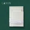 Custom 2019 Diary PVC Loose Leaf Notebook Ink Proof Pages Grid Tomoe River Paper White Cover With Logo