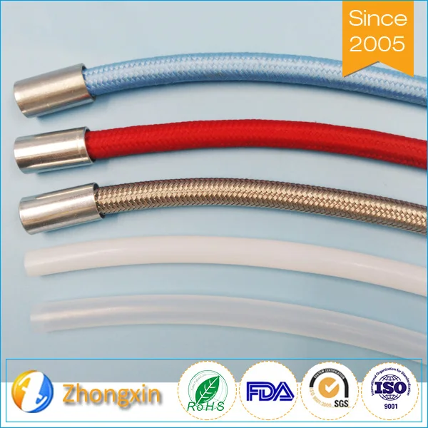 Ptfe F4 Extruded Tube Nylon Coated Ss Braided Ptfe Hose Buy Ptfe Hose