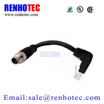 8 Pin Cable Connector Rj45 To M12 Wiring - Buy 8 Pin Cable ... m12 to rj45 wiring diagram 