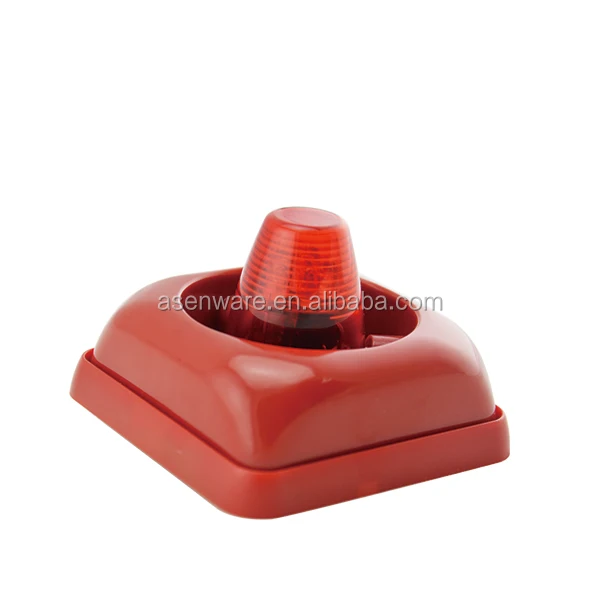 LED technology and advanced optics sound and light alarm