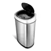 Good performance automatic garbage bin electric infrared sensor large trash can