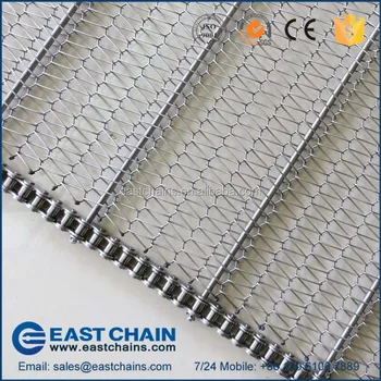 Stainless Steel Chain Link Conveyor Belt - Buy Wire Mesh Belt,Stainless Steel Wire Mesh Belt ...