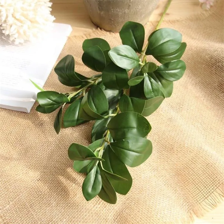 Artificial Leaves High Simulation Mlilan Branches For Wedding Decor