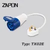 TX02E Extension Lead 14m european camping electric hook up