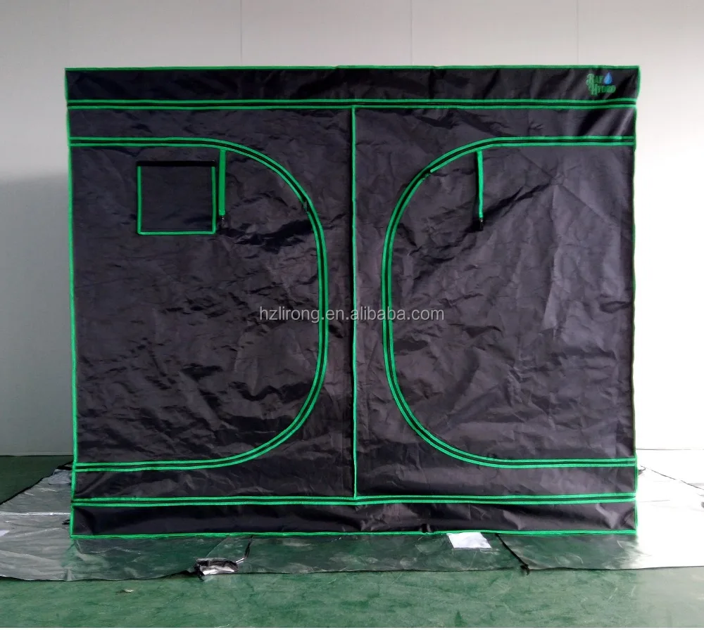 
2017 New Design 99% Highly Reflective Fabric 600D / 1680D Durable Indoor Plant Grow Tent factory 