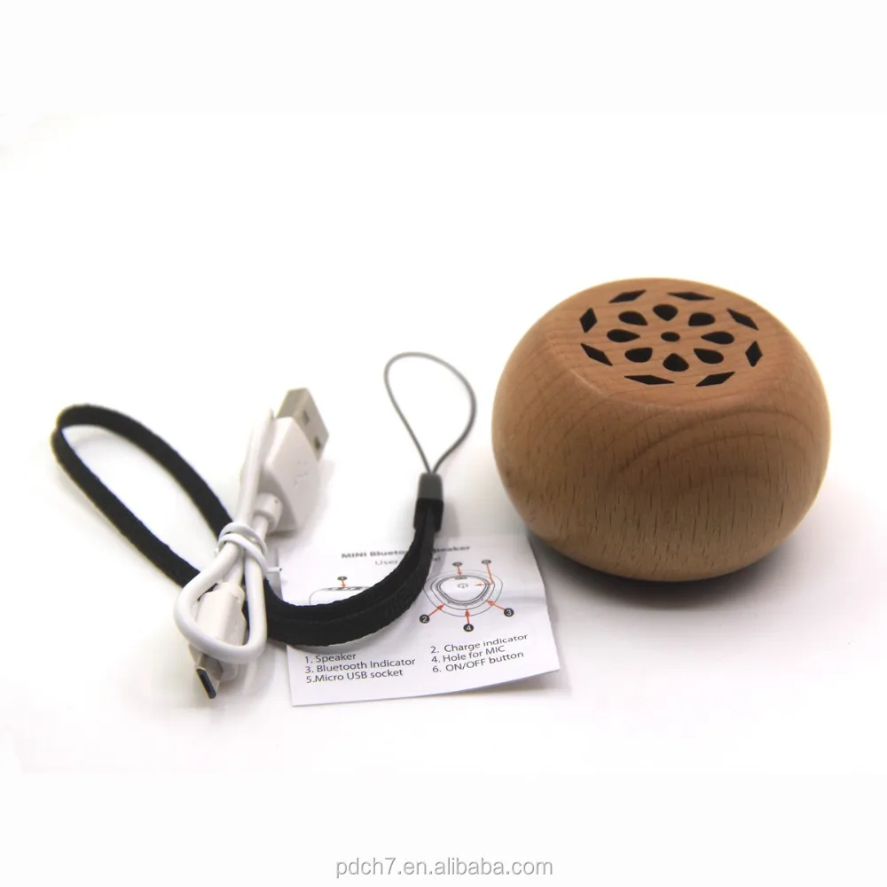 OEM wireless bluetooth wooden speaker smart subwoofer mini portable speakers with TWS funtion - ANKUX.COM
