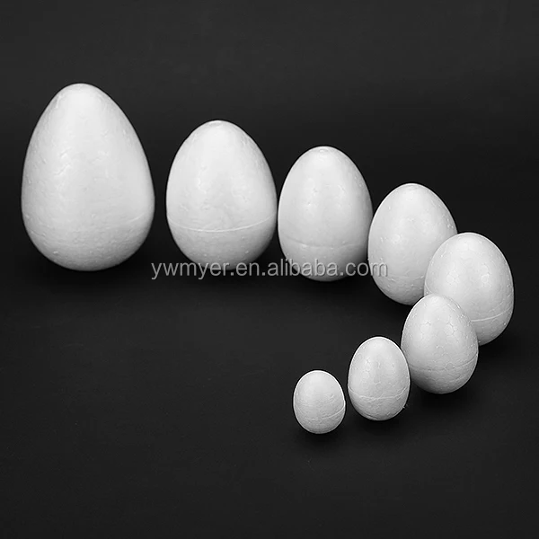 100mm Large Styrofoam Easter Diy Egg Polyfoam White Eggs Buy 100mm