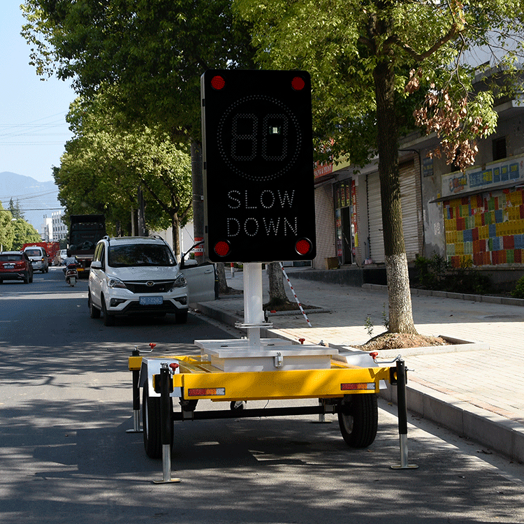 Effective Led Solar Speed Limit Radar Vehicle Activated Sign Speed Measuring Radar Buy Speed