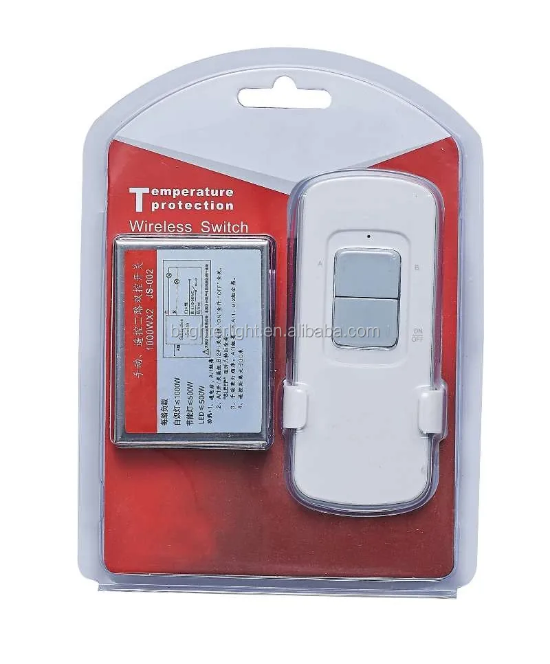 4 Channel Wireless Digital Remote Control Light Switch 220v 4 Ways