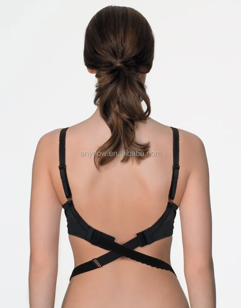 low cut bras low back dresses