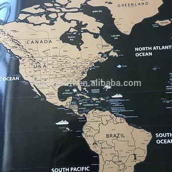 卸売カスタムプリント世界地図壁紙壁の装飾旅行地図 Buy 世界地図壁