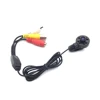 CCTV Security Covert Night Vision Mini Analog Cameras Surveillance 1.8mm Wide Angle 940nm IR Micro Audio Camera
