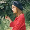 French Style Classic Solid Color Wool Beret