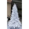 Pre lit white wire outdoor lighted christmas stick trees