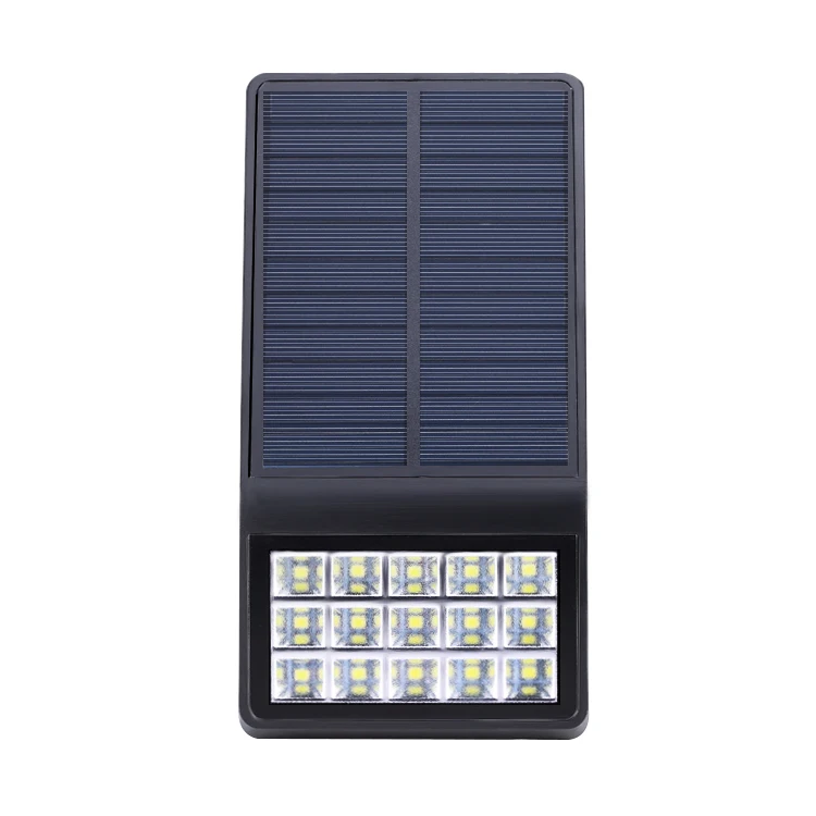 New Design Cheap Price 15 LED Super Bright Solar Motion Sensor Lights Microwave And Dim Light Mode Wall Safty Lamp