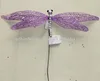 Artificial Wiry Dragonflies For Christmas Tree Ornaments
