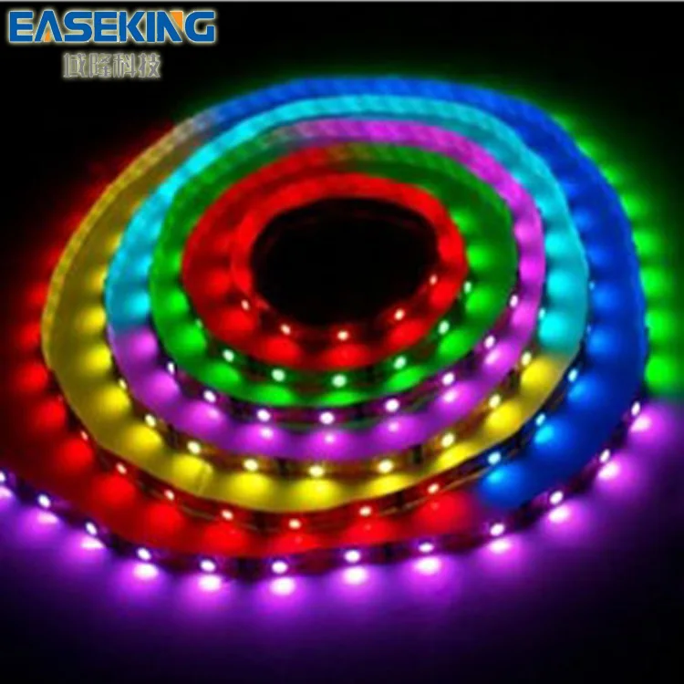 Hot sale in USA CE ROHS approved high quality Wire Rope Cable Strip Waterproof led Strip light 5050 RGB LED Neon flex