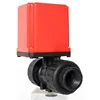 Power Off Auto Return DN15 G1/2" DC6V12V24V 2ways Plastic Ball Motor Operated Drive Actuator Small Electric Valve For Water