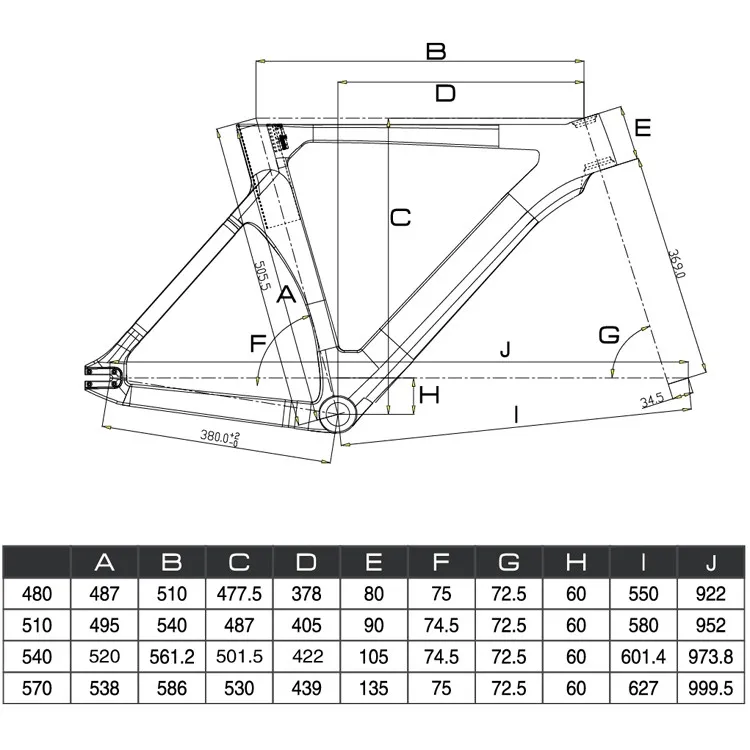 2017 New Design Carbon Fix Gear Bike Frame Carbon Fiber Track Frame ...