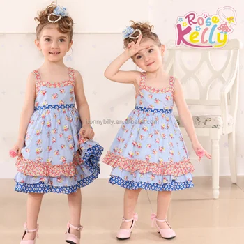 Kids Fashion Wear Dresses For Baby Girl Of  Years Old