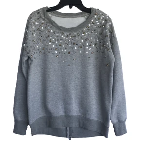 Winter New Arrival Women Casual Cotton/Polyester CVC Brushed Hand Sewn Sweater Winter New Arrival Women Casual Cotton/Polyester CVC Brushed Hand Sewn Sweater
