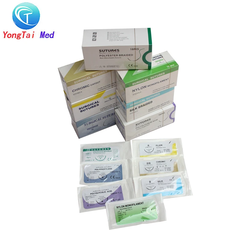 Manufacturer efficient design 75cm surgical suture thread