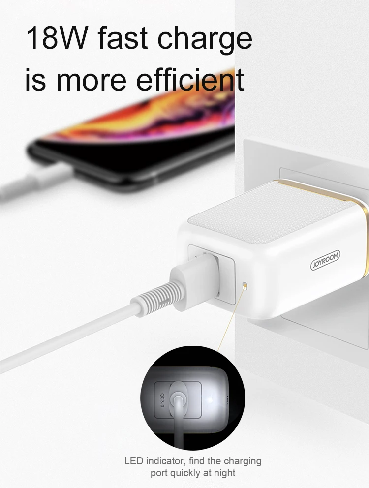 Joyroom Custom Oem Universal Travel Quick Led Fast Mobile Wholesale