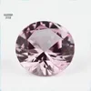 1.25 # Topaz Rose Red Round Corundum Ruby Synthetic