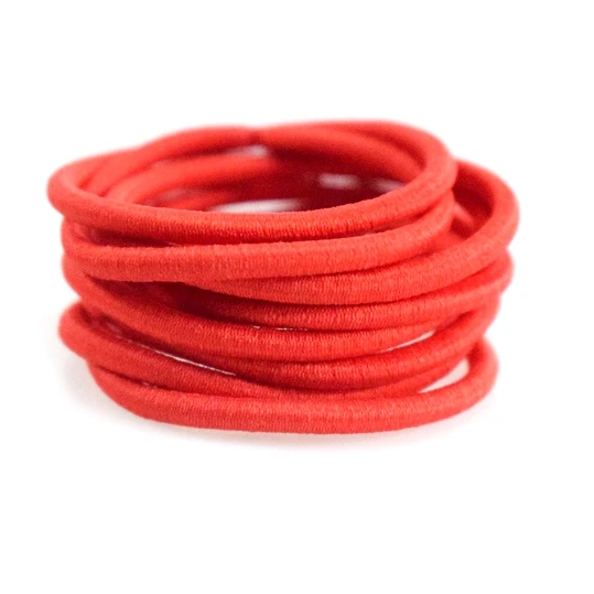 Wholesale 4mm Round Elastic Rubber Hair Ties Buy Elastic Hair Tie,Rubber Hair Tie,Polyester