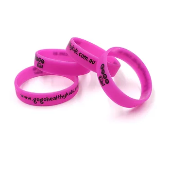 Silicon Rubber Wrist Baller Band Custom Silicone Bracelet Personalized ...